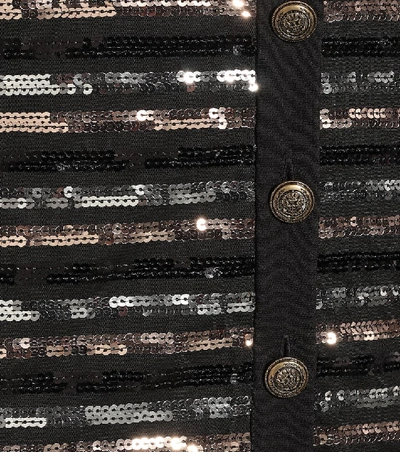 Shop Philosophy Di Lorenzo Serafini Embellished Off-the-shoulder Minidress In Black