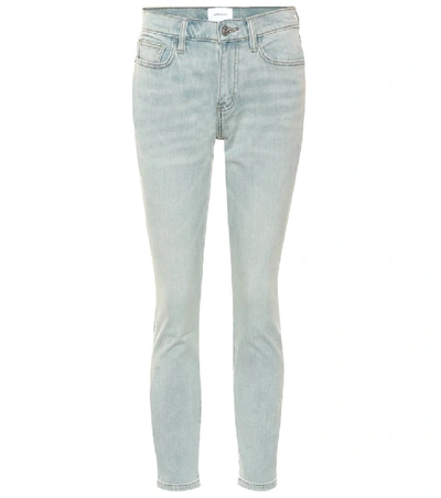 Shop Current Elliott The Stiletto High-rise Skinny Jeans In Blue