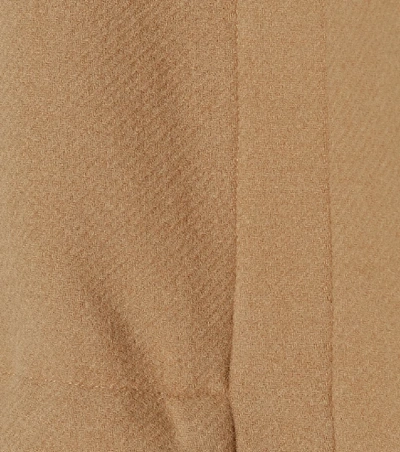 Shop Chloé Wool-blend Jacket In Brown