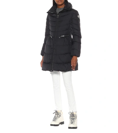 Shop Moncler Mirielon Down Coat In Black