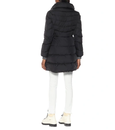 Shop Moncler Mirielon Down Coat In Black