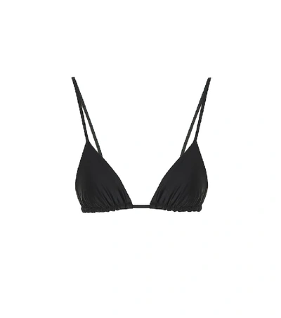 Shop Jade Swim Via Bikini Top In Black