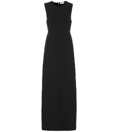 Shop The Row Stretch Jersey Maxi Dress In Black