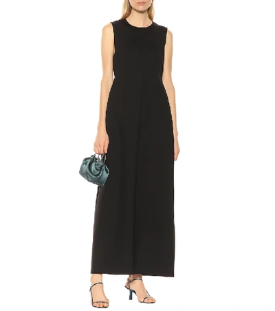 Shop The Row Stretch Jersey Maxi Dress In Black