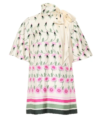 VALENTINO FLORAL SILK SHIRT P00440876