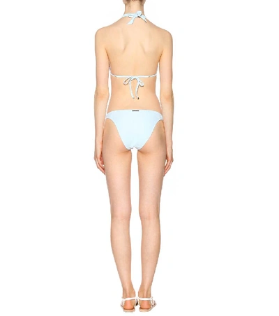 Shop Heidi Klein Milos Bikini Bottoms In Blue