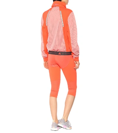 Shop Adidas By Stella Mccartney Run Training Jacket In Orange