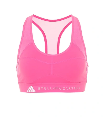 Shop Adidas By Stella Mccartney Versatile Training Sports Bra In Pink