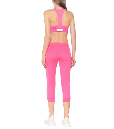 Shop Adidas By Stella Mccartney Versatile Training Sports Bra In Pink