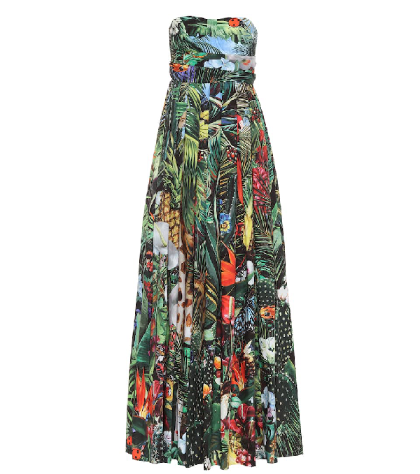 multicoloured maxi dress