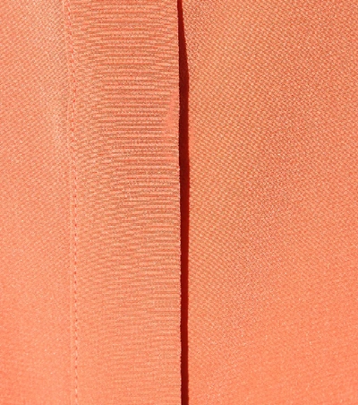 Shop Etro Silk Shirt In Orange