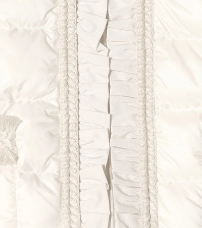 Moncler Wellington Braided Quilted down Jacket In White ModeSens