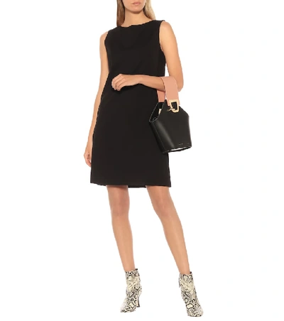 Shop Dorothee Schumacher Emotional Essence Jersey Shift Dress In Black