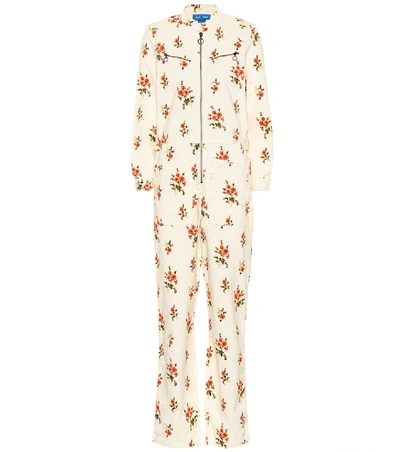 Shop M.i.h Jeans Margot All In One Corduroy Jumpsuit In White