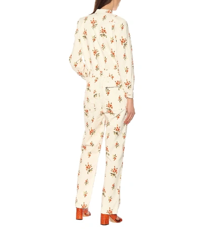 Shop M.i.h. Jeans Margot All In One Corduroy Jumpsuit In White