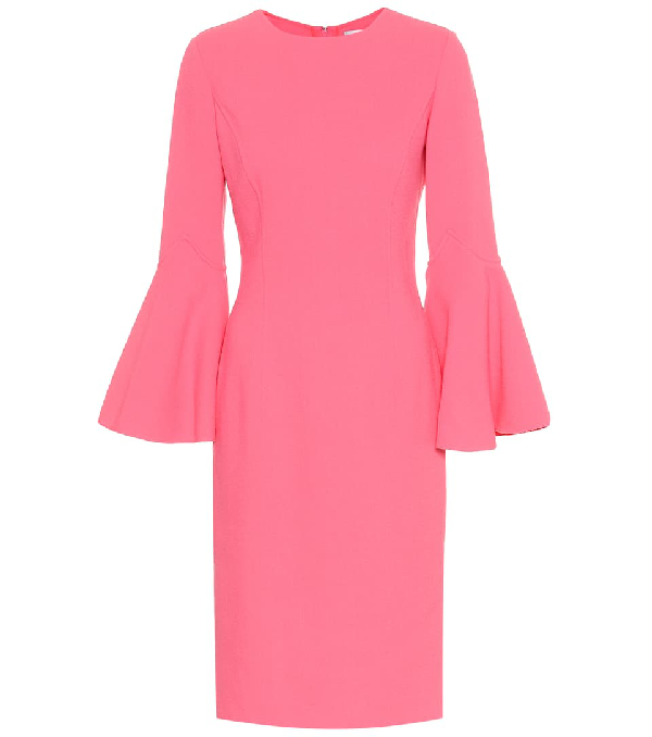 oscar de la renta pink dress