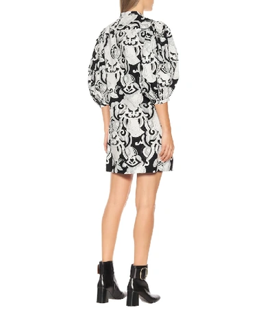 Shop See By Chloé Printed Cotton Minidress In Multicoloured