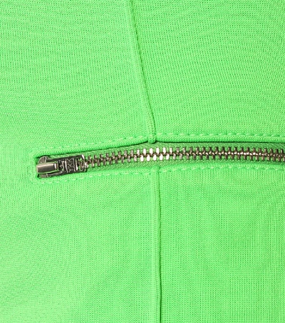 Shop Kwaidan Editions Jersey-mousseline Pants In Green