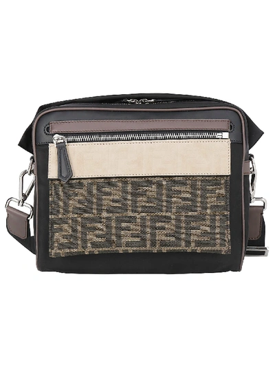 Shop Fendi Shoulder Bag In Brown