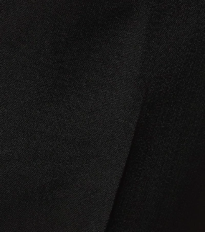 Shop Acne Studios Wool-blend Twill Straight Pants In Black