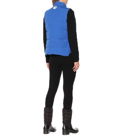 Shop Canada Goose Freestyle Down Vest In Blue