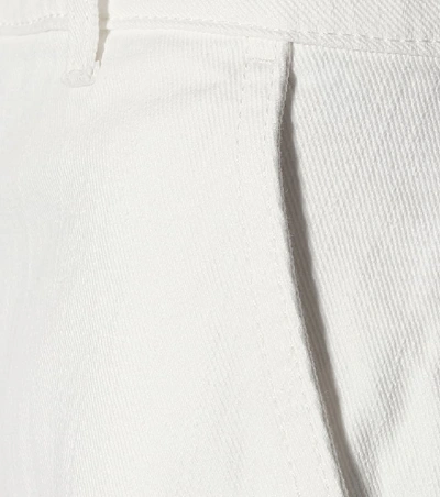 Shop Altuzarra Adler High-rise Bootcut Jeans In White