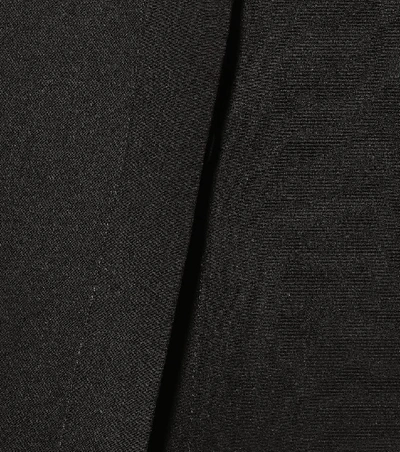Shop Alexander Mcqueen Silk Blouse In Black