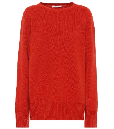 Shop The Row Sibel Wool And Cashmere Sweater In Orange