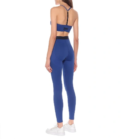 Shop Victoria Beckham Sports Bra In Blue