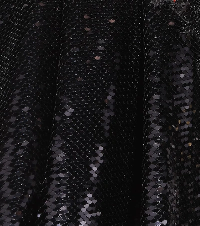 Shop Alexandre Vauthier Sequined Minidress In Black