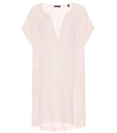 Shop Atm Anthony Thomas Melillo Cotton Dress In Pink
