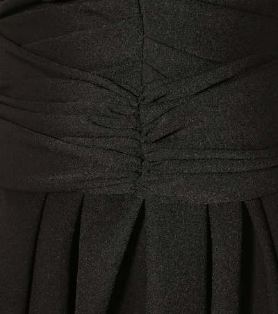 Shop Preen By Thornton Bregazzi Ellie Stretch Satin Midi Dress In Black