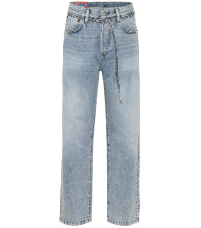 Shop Acne Studios 1991 Toj High-rise Jeans In Blue