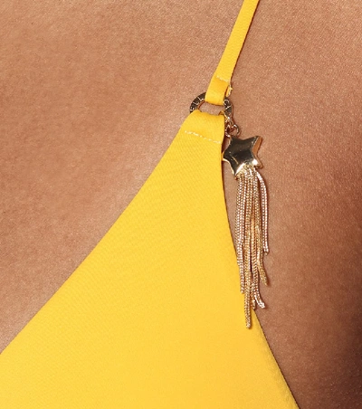 Shop Stella Mccartney Cut-out Swimsuit In Yellow