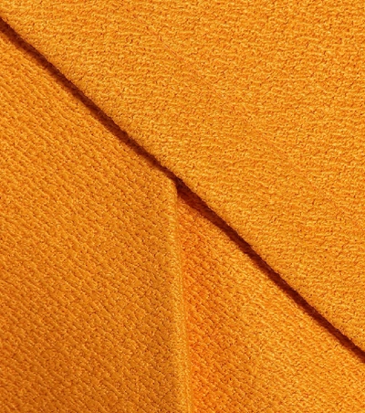 Shop Jacquemus Le Manteau Quito Wool-blend Coat In Orange