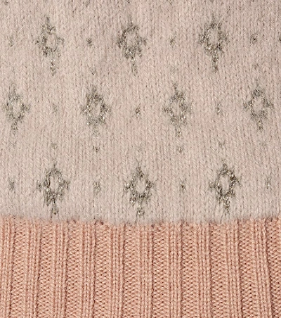 Shop Red Valentino Angora-blend Sweater In Pink