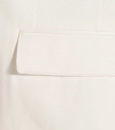 Shop Polo Ralph Lauren Cotton-blend Blazer In White