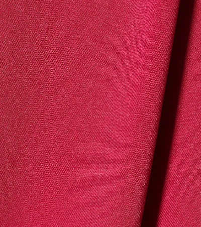 Shop Vetements Asymmetrical Stretch Jersey Dress In Pink