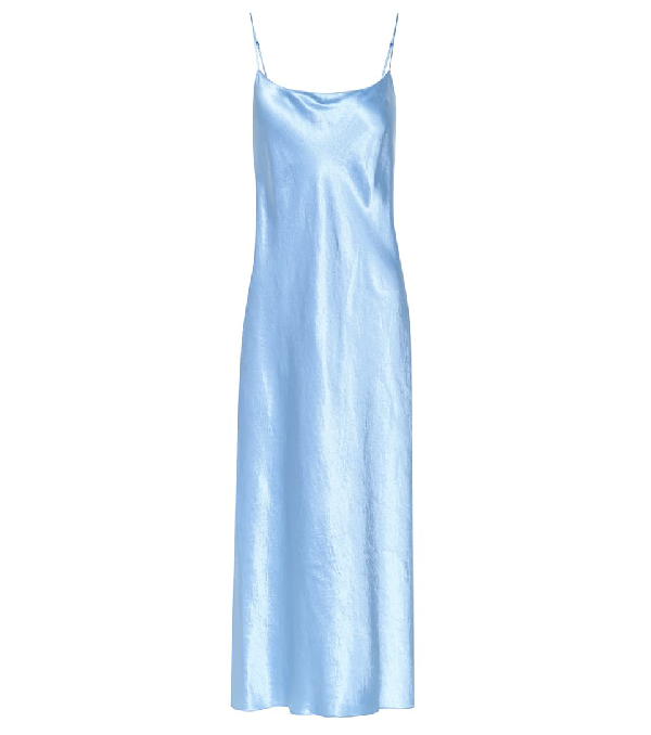 vince navy slip dress