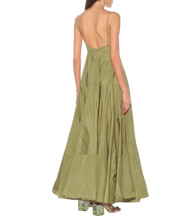 Shop Jacquemus La Robe Manosque Maxi Dress In Green
