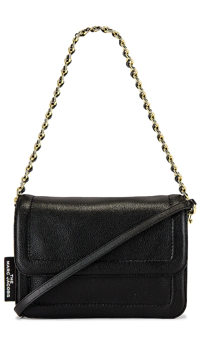 Shop Marc Jacobs The Cushion Bag In Black