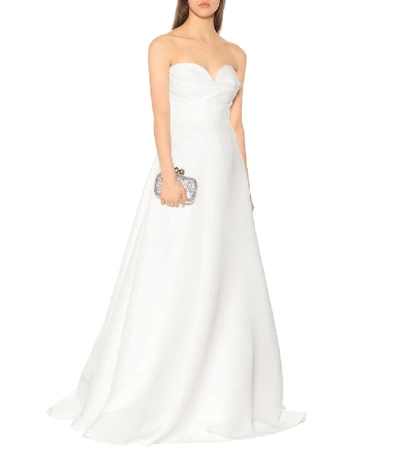 Shop Alex Perry Clementine Gown In White