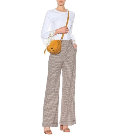 Shop See By Chloé Flared Pants In Multicoloured