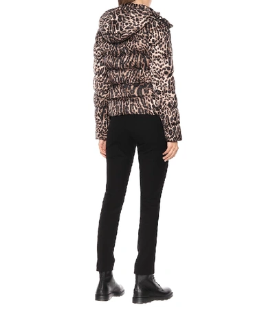 Shop Polo Ralph Lauren Leopard-print Down Jacket In Brown