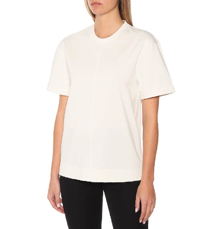 Shop Joseph Cotton-jersey T-shirt In White