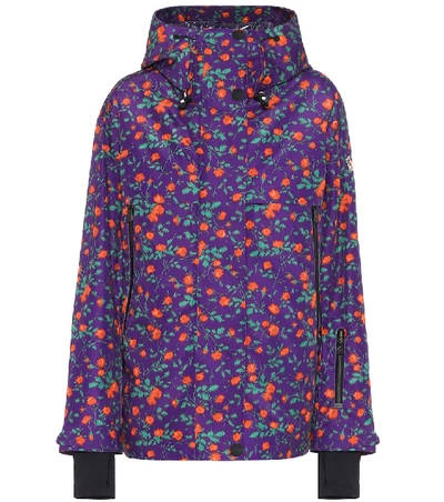 Shop Moncler Genius 3 Moncler Grenoble Floral Ski Jacket In Purple