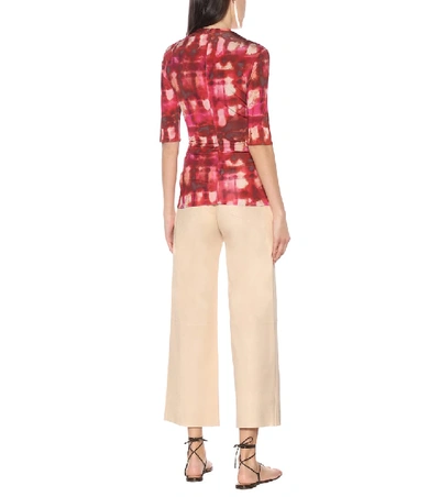 Shop Ellery Land Of The Lost Tie-dye Top In Red