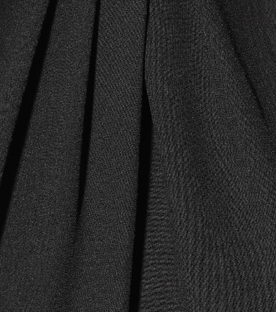 Shop Alexander Mcqueen Short-sleeved Minidress In Black