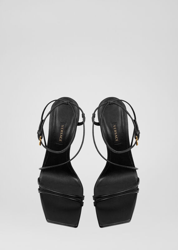 versace plexi sandals