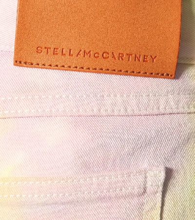 Shop Stella Mccartney Tie Dye High-rise Straight Jeans In Multicoloured
